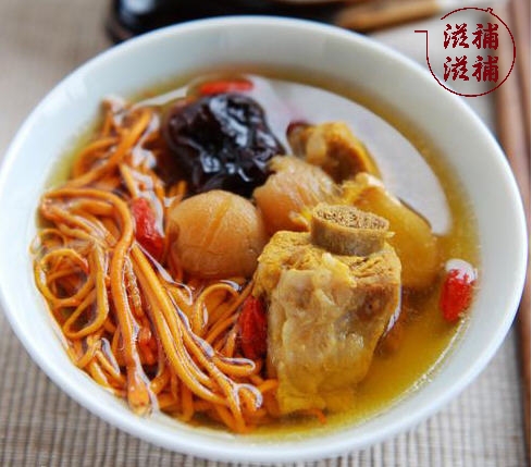 Noodles with Cordyceps Flower Soup(2 dishes) image