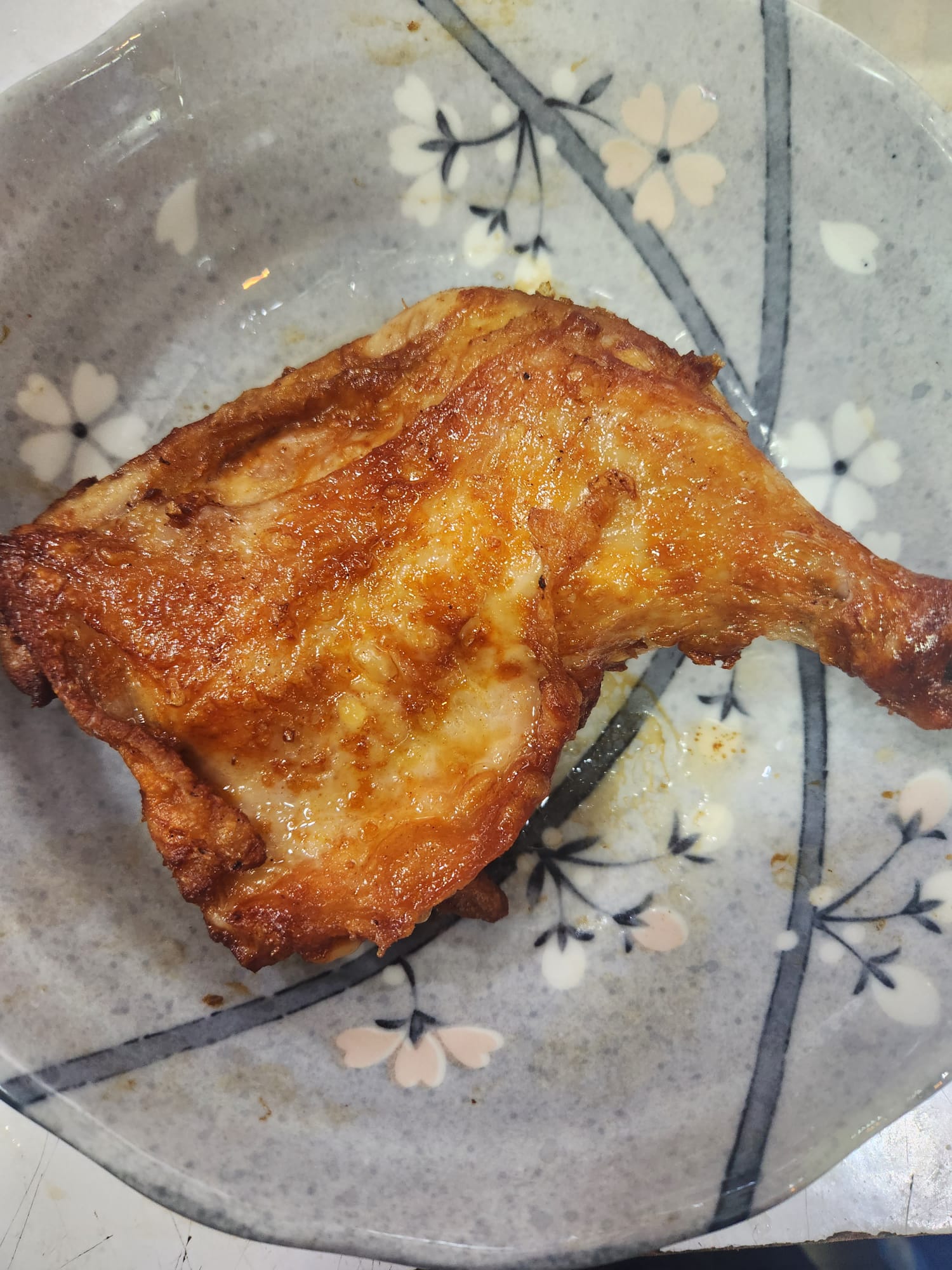 Fried chicken thighs